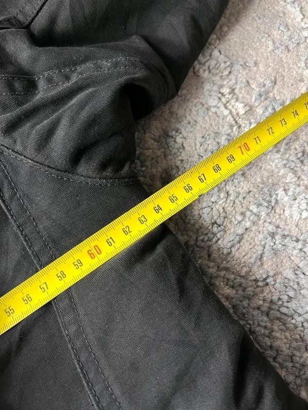 Vintage Replay Fireman Workwear Casaco pesado de lona de couro para todos os climas Tamanho – photo 9